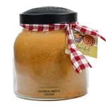 Kép 1/3 - Keepers of the Light® Keepers of the Light® Oatmeal Maple Cookie nagy üveggyertya 964 g