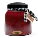 Kép 1/3 - Keepers of the Light® Cranberry Orange nagy üveggyertya 964 g
