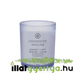 Kép 2/2 - serenity + calm (lavender thyme) kis üveggyertya 96 g