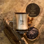 Kép 4/11 - WoodWick® Cypress Ore közepes üveggyertya 275 g