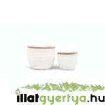 Kép 2/2 - Cotton & Teak Sonora kis gyertya 85 g