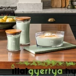 Kép 3/9 - Etheral Haze nagy üveggyertya 609 g