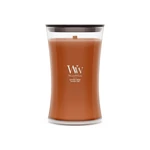 Kép 1/3 - WoodWick® Saffron Smoke nagy üveggyertya 609 g
