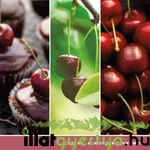 Kép 4/4 - Black Cherry Signature 5 kanócos poharas gyertya 340 g