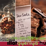 Kép 3/4 - Letters to Santa Signature nagy poharas gyertya