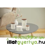 Kép 5/5 - peace + tranquility (cashmere jasmine) közepes üveggyertya 250 g