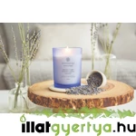 Kép 4/4 - serenity + calm (lavender thyme) közepes üveggyertya 250 g