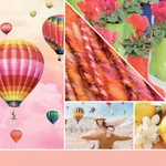 Kép 3/3 - Yankee Candle® Watercolour Skies Signature közepes üveggyertya 368 g