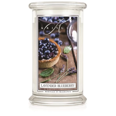 Kringle Candle® Lavender Blueberry nagy üveggyertya