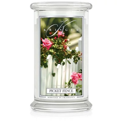 Kringle Candle® Picket Fence nagy üveggyertya