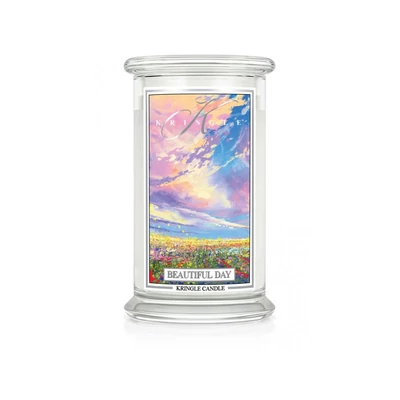 Kringle Candle® Beautiful Day nagy üveggyertya