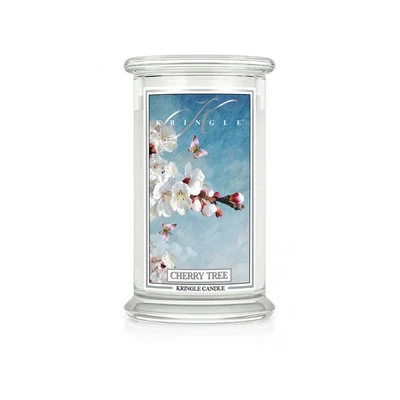 Kringle Candle® Cherry Tree nagy üveggyertya