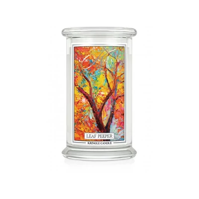 Kringle Candle® Leaf Peeper nagy üveggyertya