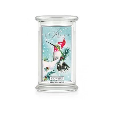 Kringle Candle® Snowbird nagy üveggyertya