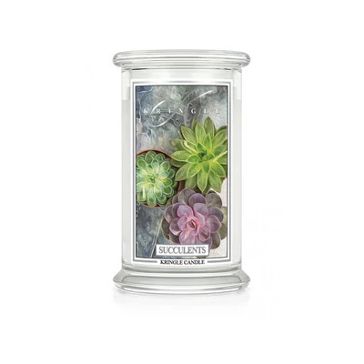 Kringle Candle® Succulents nagy üveggyertya