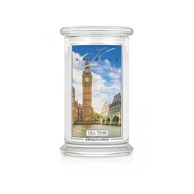 Kringle Candle® Tea Time nagy üveggyertya