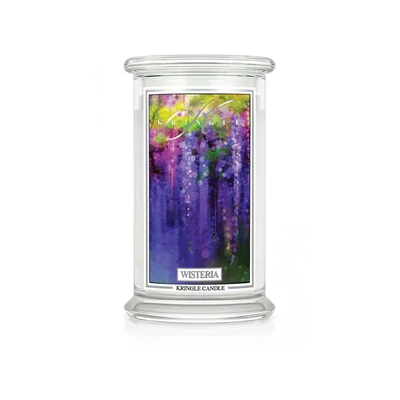 Kringle Candle® Wisteria nagy üveggyertya