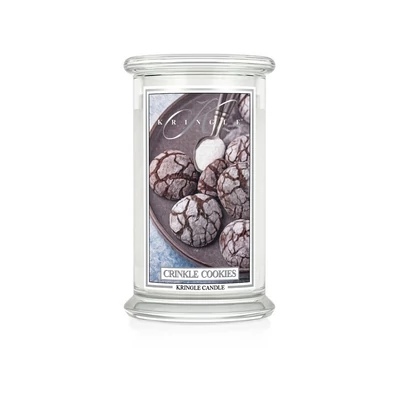Kringle Candle® Crinkle Cookies nagy üveggyertya