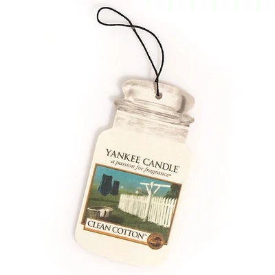Yankee Candle® Clean Cotton autóillatosító