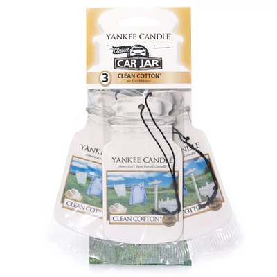 Yankee Candle® Clean Cotton bonus autóillatosító