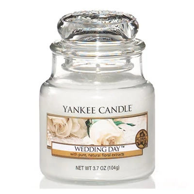 Yankee Candle® Wedding Day klasszikus kis üveggyertya