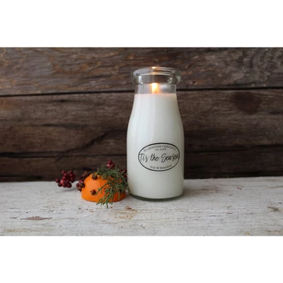 Milkhouse Candle® Tis the Season Creamery Milkbottle üveggyertya