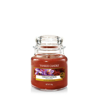 Vibrant Saffron klasszikus kis üveggyertya