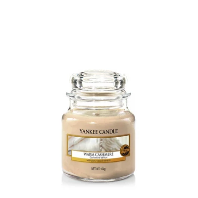 Yankee Candle® Warm Cashmere klasszikus kis üveggyertya