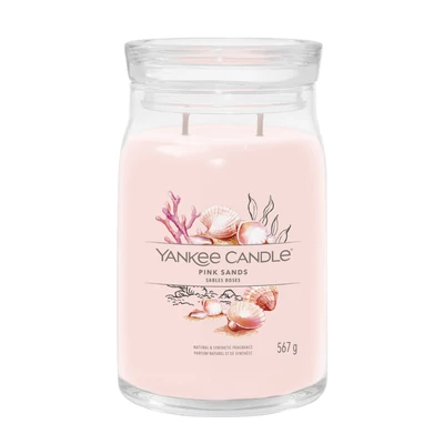 Yankee Candle® Pink Sands Signature nagy üveggyertya