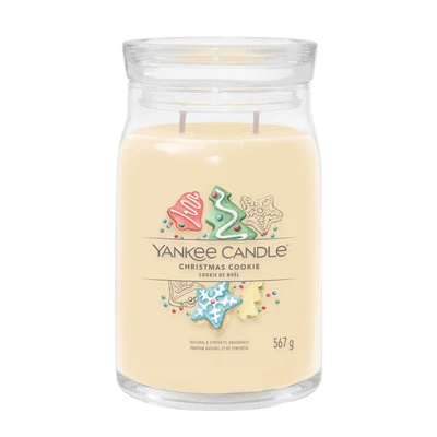 Yankee Candle® Christmas Cookie Signature nagy üveggyertya
