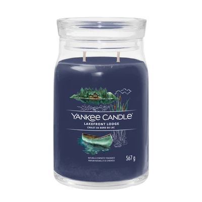Yankee Candle® Lakefront Lodge Signature nagy üveggyertya