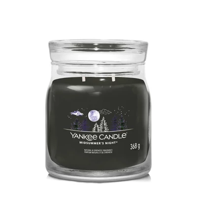 Yankee Candle® Midsummer’s Night Signature közepes üveggyertya