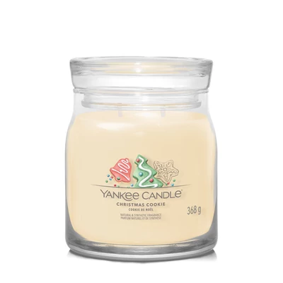 Yankee Candle® Christmas Cookie Signature közepes üveggyertya