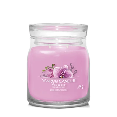 Yankee Candle® Wild Orchid Signature közepes üveggyertya