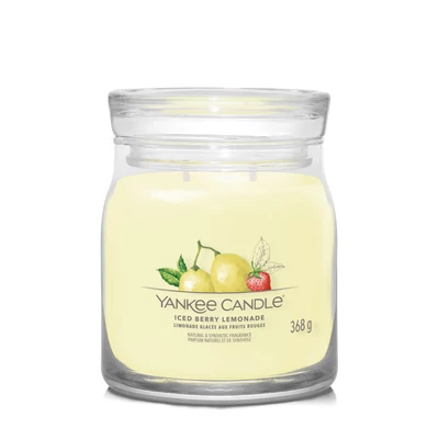 Yankee Candle® Iced Berry Lemonade Signature közepes üveggyertya