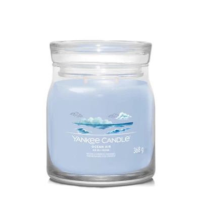 Yankee Candle® Ocean Air Signature közepes üveggyertya