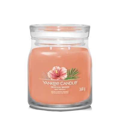 Yankee Candle® Tropical Breeze Signature közepes üveggyertya