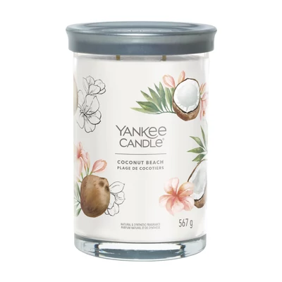 Yankee Candle® Coconut Beach Signature nagy poharas gyertya