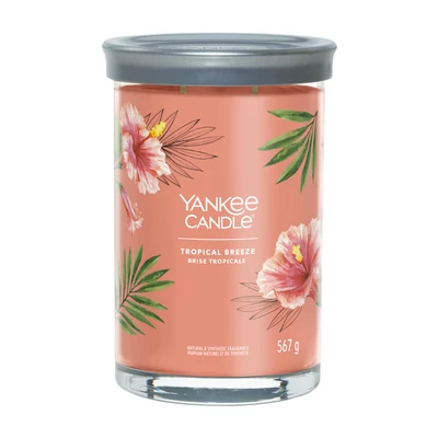Yankee Candle® Tropical Breeze Signature nagy poharas gyertya