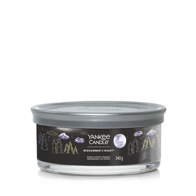 Yankee Candle® Midsummer’s Night Signature 5 kanócos poharas gyertya