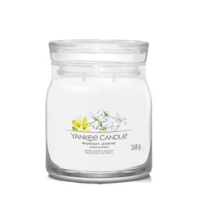 Yankee Candle® Midnight Jasmine Signature közepes üveggyertya