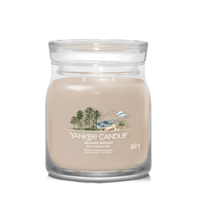 Yankee Candle® Seaside Woods Signature közepes üveggyertya