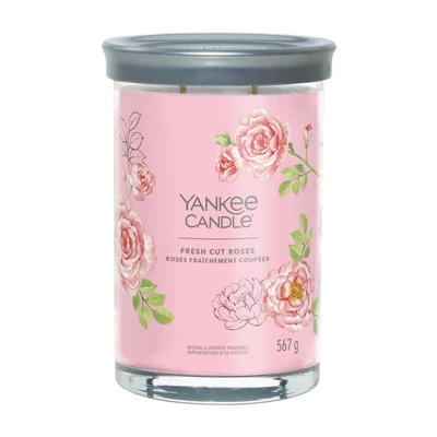 Yankee Candle® Fresh Cut Roses Signature nagy poharas gyertya