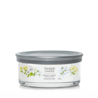 Yankee Candle® Midnight Jasmine Signature 5 kanócos poharas gyertya