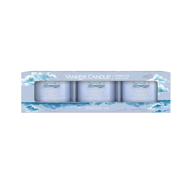 Yankee Candle® Ocean Air üveges mintagyertya szett