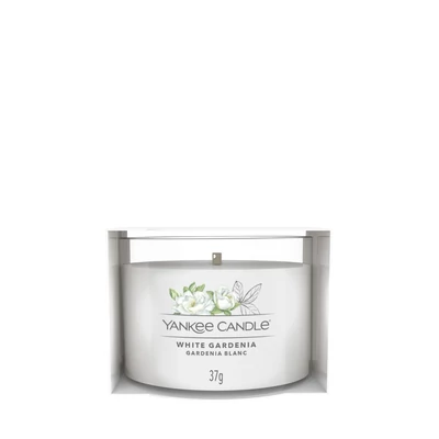 Yankee Candle® White Gardenia üveges mintagyertya