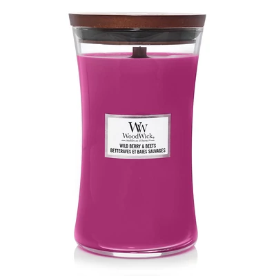 WoodWick® Wild Berry &amp; Beets nagy üveggyertya