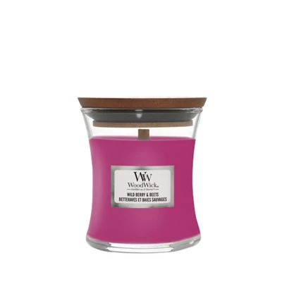 WoodWick® Wild Berry & Beets kis üveggyertya