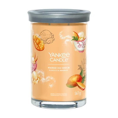 Yankee Candle® Mango Ice Cream Signature nagy poharas gyertya
