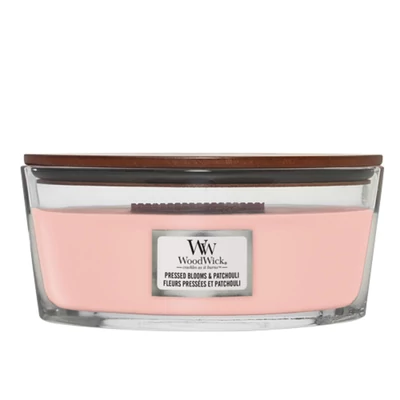 WoodWick® Pressed Blooms & Patchouli hajógyertya